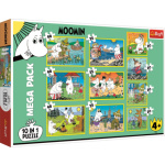 TREFL Puzzle Mumínci MEGA PACK 10v1 156295