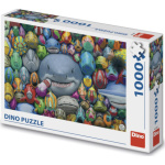 DINO Puzzle Barevné rybičky 1000 dílků 156321