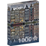 ENJOY Puzzle Domy v Amsterdamu 1000 dílků 156526