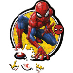 TREFL Wood Craft Junior puzzle Spiderman: Síla 50 dílků 156885