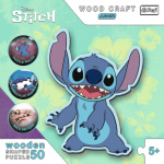 TREFL Wood Craft Junior puzzle Lilo & Stitch 50 dílků 156891