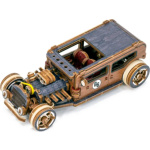 WOODEN CITY 3D puzzle Automobil Hot Rod Limitovaná edice 142 dílů 157258