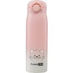 FreeON Termoska nerezová 480 ml - růžová 157292