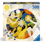 RAVENSBURGER Kulaté puzzle Little Sun: Zapojení se 500 dílků 157947