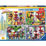 RAVENSBURGER Puzzle Spidey a jeho úžasní přátelé 4x42 dílků 157976