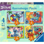 RAVENSBURGER Puzzle Lilo a Stitch 4v1 (12, 16, 20, 24 dílků) 157979