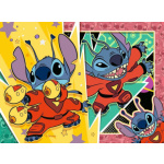 RAVENSBURGER Puzzle Lilo a Stitch 4v1 (12, 16, 20, 24 dílků) 157979