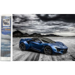 Norimpex Diamantové malování Fenyr SuperSport 30x40cm 158023