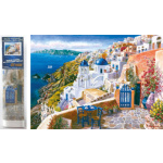 Norimpex Diamantové malování Santorini 30x40cm 158148