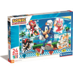 CLEMENTONI Puzzle Sonic MAXI 24 dílků 158304