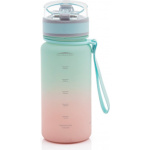 ASTRA Zdravá láhev na vodu Aqua Pure 400 ml růžovo-mintová 158469