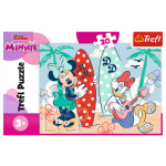 TREFL Puzzle Barevná Minnie 30 dílků 158716