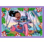 TREFL Puzzle Lilo&Stitch: Bláznivý den 4v1 (35,48,54,70 dílků) 158722