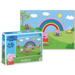 DODO Puzzle Prasátko Peppa: Duhové radovánky 60 dílků 158927