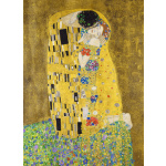 TREFL Dřevěné puzzle Art: Gustav Klimt - Polibek 200 dílků 159178