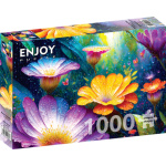 ENJOY Puzzle Květy v dešti 1000 dílků 159287