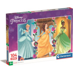 CLEMENTONI Puzzle Disney princezny 104 dílků 159480