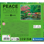 CLEMENTONI Peace puzzle: Konejšivé kapky deště 500 dílků 159501