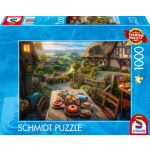 SCHMIDT Puzzle Snídaně s výhledem 1000 dílků 159561