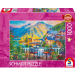 SCHMIDT Puzzle Malebný Hallstatt 1000 dílků 159564