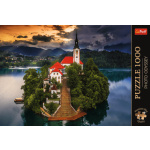 TREFL Puzzle Premium Plus Photo Odyssey: Bledské jezero 1000 dílků 159677