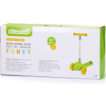 CHIPOLINO Koloběžka Funky Yellow,Green 159941