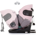 CHIPOLINO Autosedačka Motion i-Size 40-150cm Isofix 360, Flamingo 159958, 2024