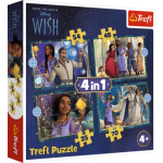 TREFL Puzzle Přání: Splněné sny 4v1 (35,48,54,70 dílků) 160150