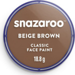 SNAZAROO Barva na obličej Béžově hnědá (Beige Brown) 18ml 160177