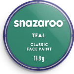 SNAZAROO Barva na obličej Zelenomodrá (Teal) 18ml 160193