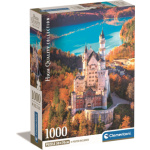 CLEMENTONI Puzzle Neuschwanstein 1000 dílků 160347