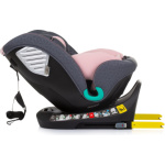 CHIPOLINO Autosedačka Supreme i-Size 40-150cm Isofix 360, Flamingo 160781, (2024)