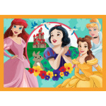 TREFL Puzzle Disney princezny: Pohádkové příběhy 4v1 (35,48,54,70 dílků) 160948