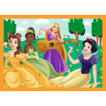 TREFL Puzzle Disney princezny: Pohádkové příběhy 4v1 (35,48,54,70 dílků) 160948