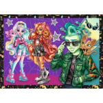 TREFL Puzzle Monster High: Elektrizující den 4v1 (35,48,54,70 dílků) 160951