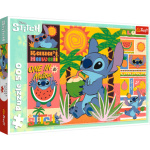 TREFL Puzzle Lilo&Stitch: Dovolená se Stitchem 500 dílků 160998