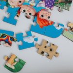 TREFL Dřevěné puzzle Cocomelon: Veselý Cocomelon 24 dílků 161012