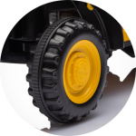 CHIPOLINO Odrážedlo Traktor CAT Yellow 161238