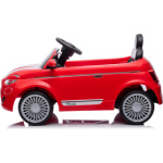 CHIPOLINO Elektrické auto FIAT 500 Red 161408