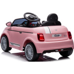 CHIPOLINO Elektrické auto FIAT 500 Pink 161409