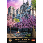 TREFL Puzzle Premium Plus Photo Odyssey: Katedrála Notre-Dame v Paříži 1000 dílků 161446