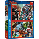 TREFL Puzzle Avengers: Obránci světa 2x200 dílků 161451