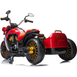 CHIPOLINO Elektrická motorka DUO TRON Red 161598