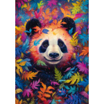 SCHMIDT Puzzle Panda v duhovém lese 1000 dílků 161944