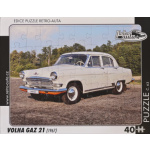 RETRO-AUTA Puzzle č.63 Volha GAZ 21 (1967) 40 dílků 162147