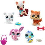 Hasbro Littlest Pet Shop LPS Set zimních zvířátek 5ks 162376