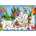 RAVENSBURGER Puzzle Grinch 1000 dílků 162503