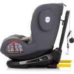 CHIPOLINO Autosedačka Peak i-Size 40-150cm Isofix 360 Granite 163150, (2024)