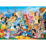 EDUCA Dřevěné puzzle Báječný svět Disney 100 dílků 197