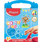 MAPED První prstové barvy Color'Peps v kalíšcích 4 x 80g 25675